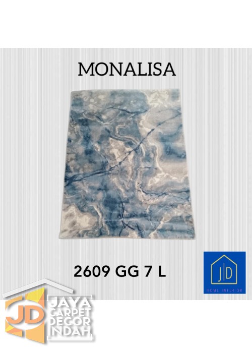 Karpet Permadani Monalisa 2609 GG 7 L Ukuran 120x160, 160x230, 200x300, 240x340